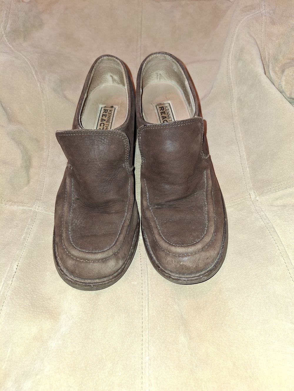 Kenneth Cole Reaction Women's Brown Slip-On Loafers